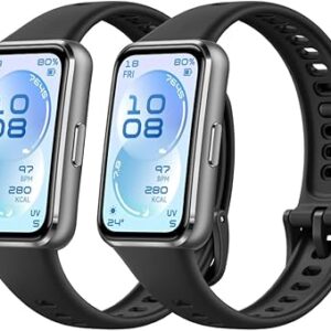 HUAWEI Band 11, 1.62" AMOLED Display, Up to 14 Days Battery Life, Average Sleep HRV Smart Watch, All Day HRV, 5ATM Water Resistance, Emotional Wellbeing Fitness Trackers, Android & iOS, Black