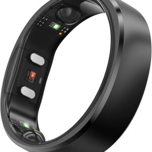 RingConn Gen 2 Smart Ring with Sleep Apnea Monitoring, No APP Subscription, 12-Day Battery Life, Stress/Heart Rate/Women's Health Tracker, Android & iOS Compatible