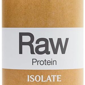 Amazonia Raw Protein Isolate Vanilla, Natural Plant-Based Protein Powder – Certified Organic, Fermented, Low FODMAP, Gluten-Free, Vegan, 21.6g Protein per Serving, 1kg