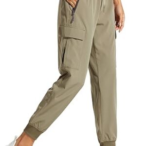 Libin Women's Cargo Joggers Lightweight Quick Dry Hiking Pants Athletic Workout Lounge Casual Outdoor